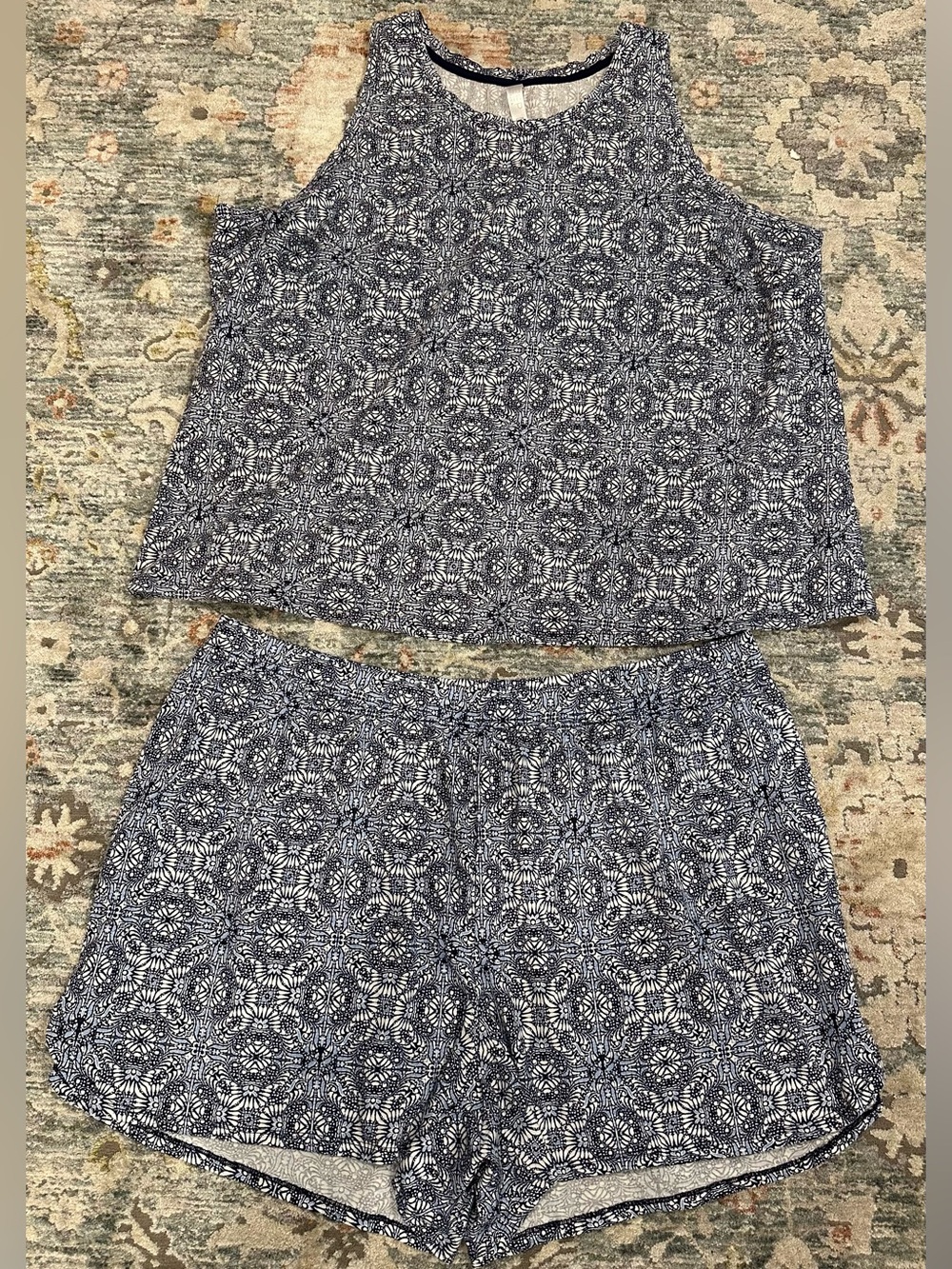 SLEEP by Cacique sleep set sz 22/24 blue